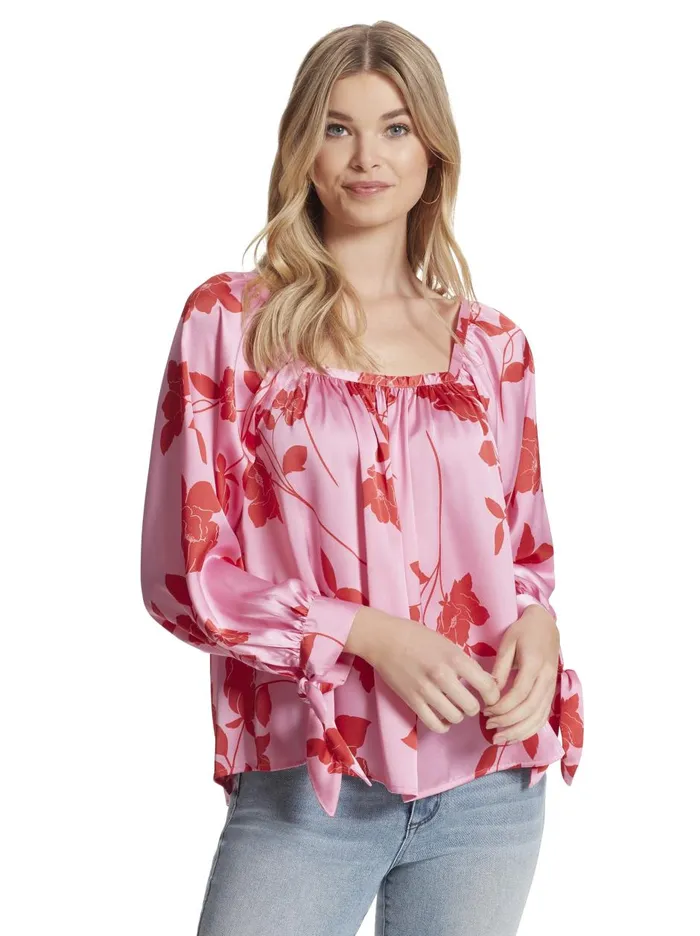 Women Tops Jessica Simpson Trey Top In Fuchsia Pink Fuchsia Pink