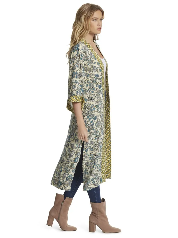 Women Tops Jessica Simpson Waverly Kimono In Frozen Dew Florals Frozen Dew Florals