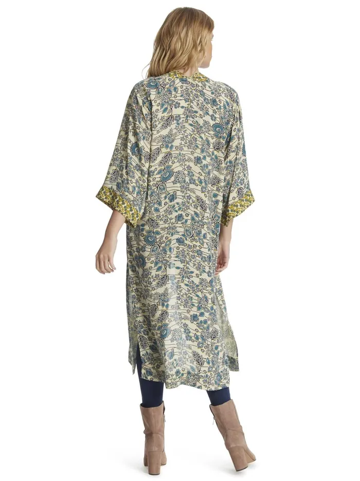 Women Tops Jessica Simpson Waverly Kimono In Frozen Dew Florals Frozen Dew Florals