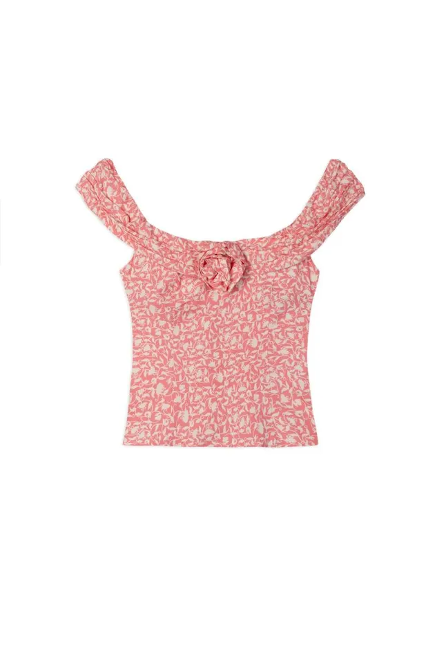 Women Tops RIXO Giuletta Lily Trail Rose Women Tops RIXO Giuletta Lily Trail Rose