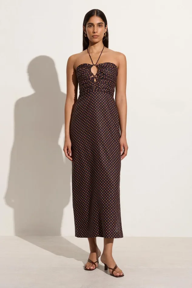 Women Tortugas Midi Dress Ludovica Polka Dot 8211 Final Sale Faithfull The Brand Dresses Women Tortugas Midi Dress Ludovica Polka Dot 8211 Final Sale Faithfull The Brand Dresses