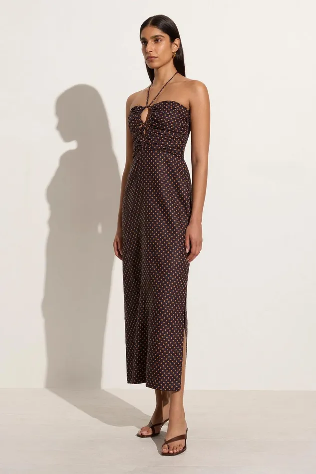 Women Tortugas Midi Dress Ludovica Polka Dot 8211 Final Sale Faithfull The Brand Dresses Women Tortugas Midi Dress Ludovica Polka Dot 8211 Final Sale Faithfull The Brand Dresses