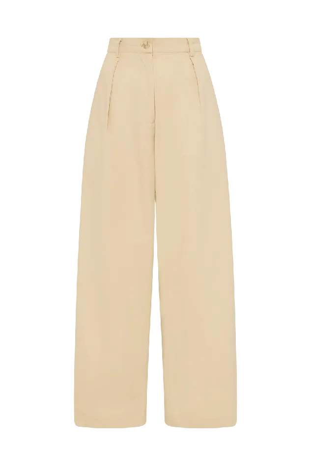 Women Udine Pant Bleached Sand 8211 Final Sale Faithfull The Brand Pants Women Udine Pant Bleached Sand 8211 Final Sale Faithfull The Brand Pants