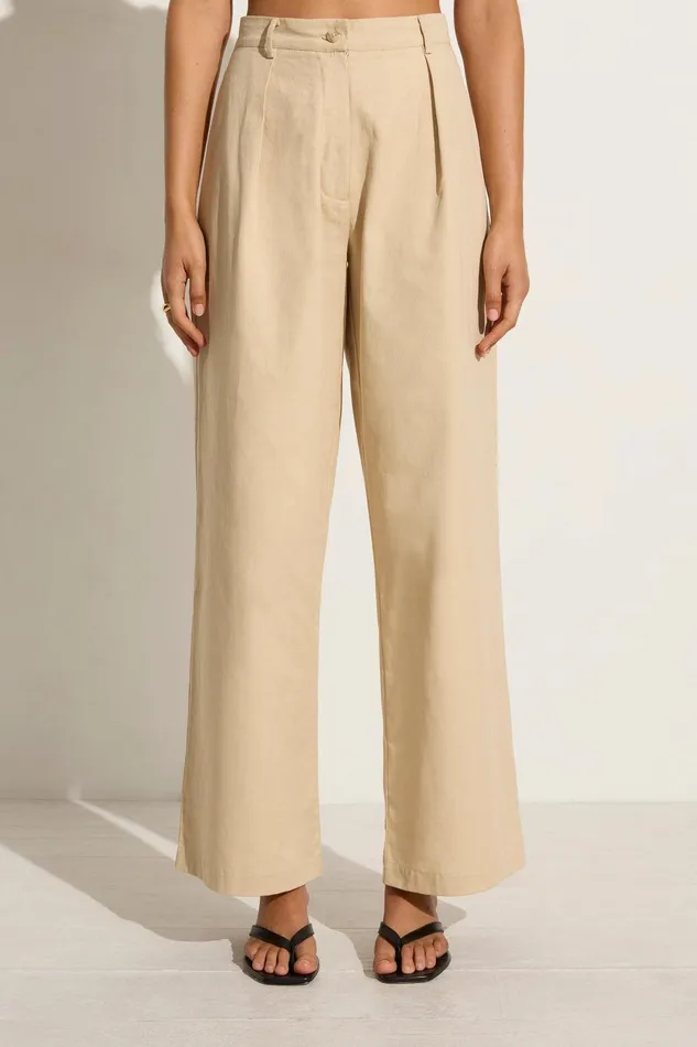 Women Udine Pant Bleached Sand 8211 Final Sale Faithfull The Brand Pants Women Udine Pant Bleached Sand 8211 Final Sale Faithfull The Brand Pants