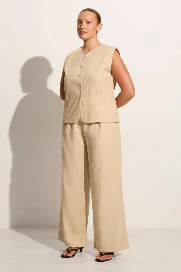 Women Udine Pant Bleached Sand 8211 Final Sale Faithfull The Brand Pants Women Udine Pant Bleached Sand 8211 Final Sale Faithfull The Brand Pants