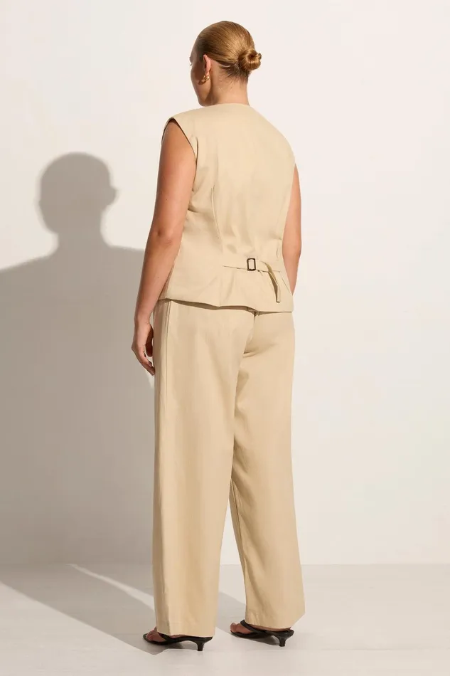 Women Udine Pant Bleached Sand 8211 Final Sale Faithfull The Brand Pants Women Udine Pant Bleached Sand 8211 Final Sale Faithfull The Brand Pants