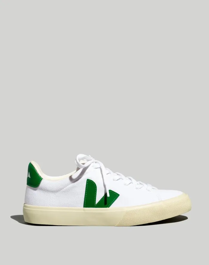Women Veja Campo Sneakers Emerald White Madewell Sneakers