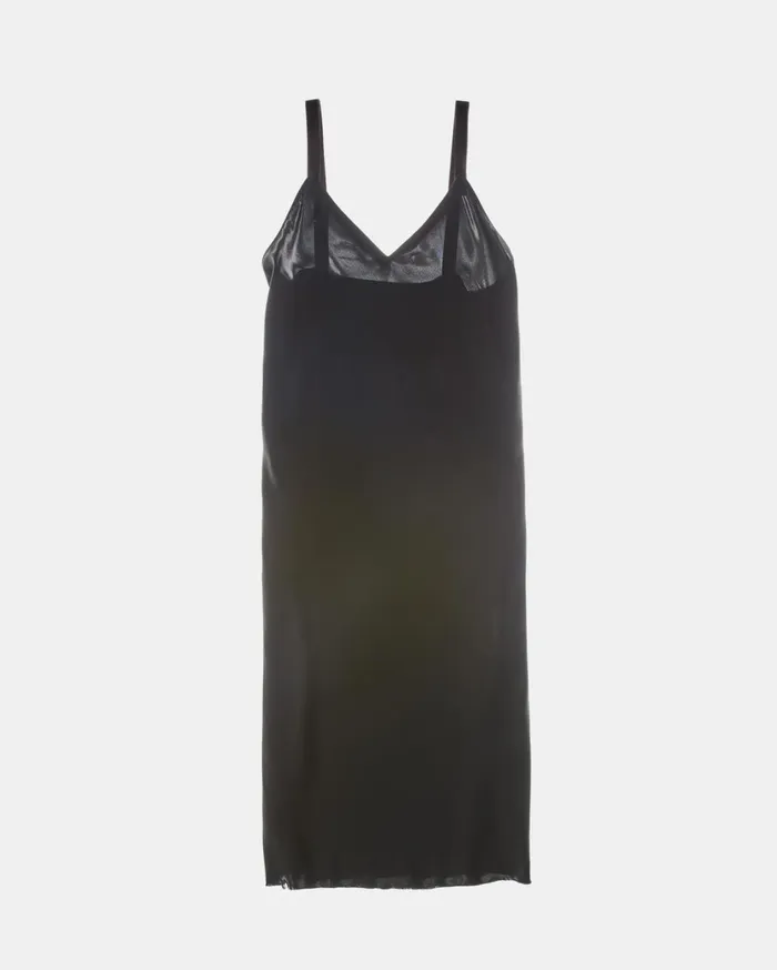 Women Velvet Strap Slip Dress Forest Helmut Lang Dresses