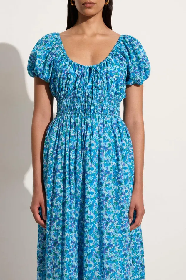 Women Vineria Midi Dress Stellina Floral Faithfull The Brand Dresses Women Vineria Midi Dress Stellina Floral Faithfull The Brand Dresses