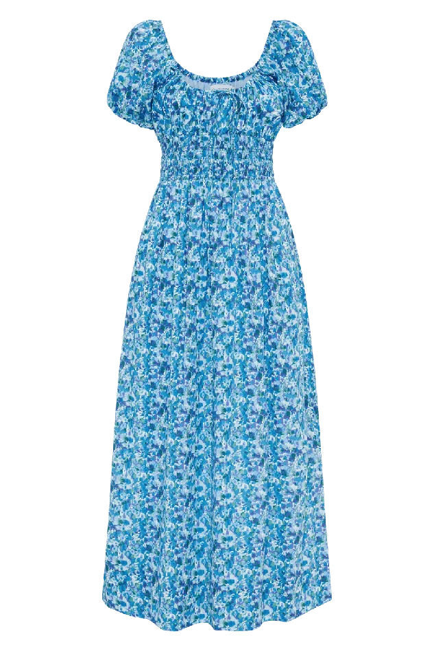 Women Vineria Midi Dress Stellina Floral Faithfull The Brand Dresses Women Vineria Midi Dress Stellina Floral Faithfull The Brand Dresses
