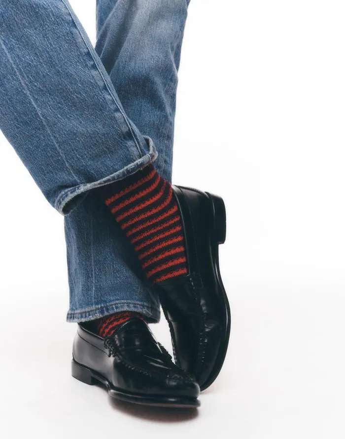 Women WaffleKnit Ankle Socks Cabernet Madewell Socks
