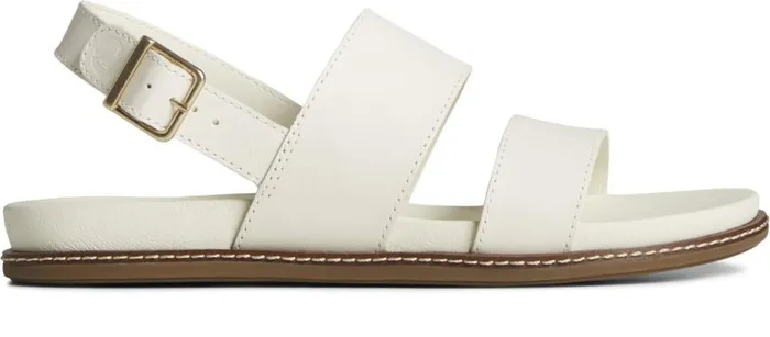 Women Waveside PLUSHWAVE Backstrap Sandal Ivory Sperry Sandals
