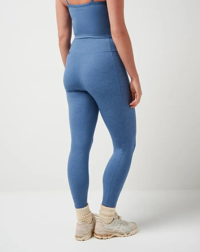 Women WHERE IT COUNTS LEGGING Heather Copen Blue TravisMathew Leggings