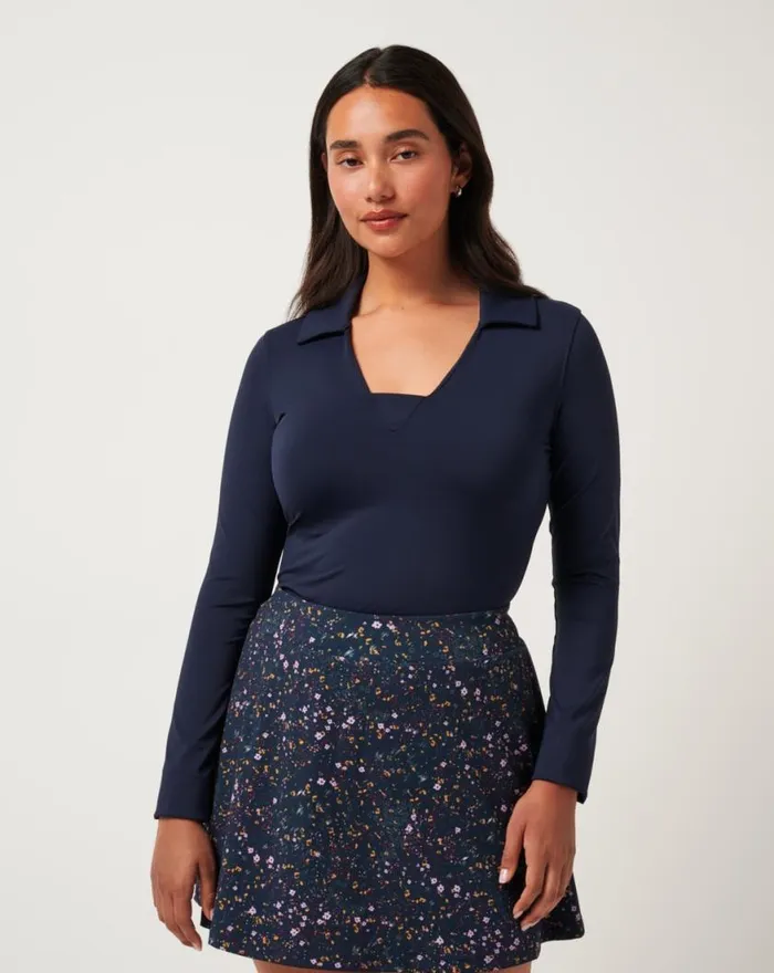 Women WHERE IT COUNTS POLO Navy Blazer TravisMathew Polos
