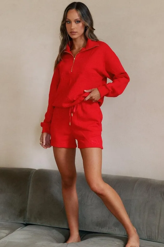 Women Winter Sets Runaway The Label Brooklyn Short Red Women Winter Sets Runaway The Label Brooklyn Short Red
