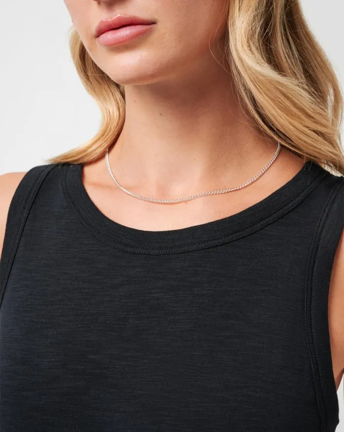 Women WOMENS CLOUD TANK 20 Black TravisMathew Tees