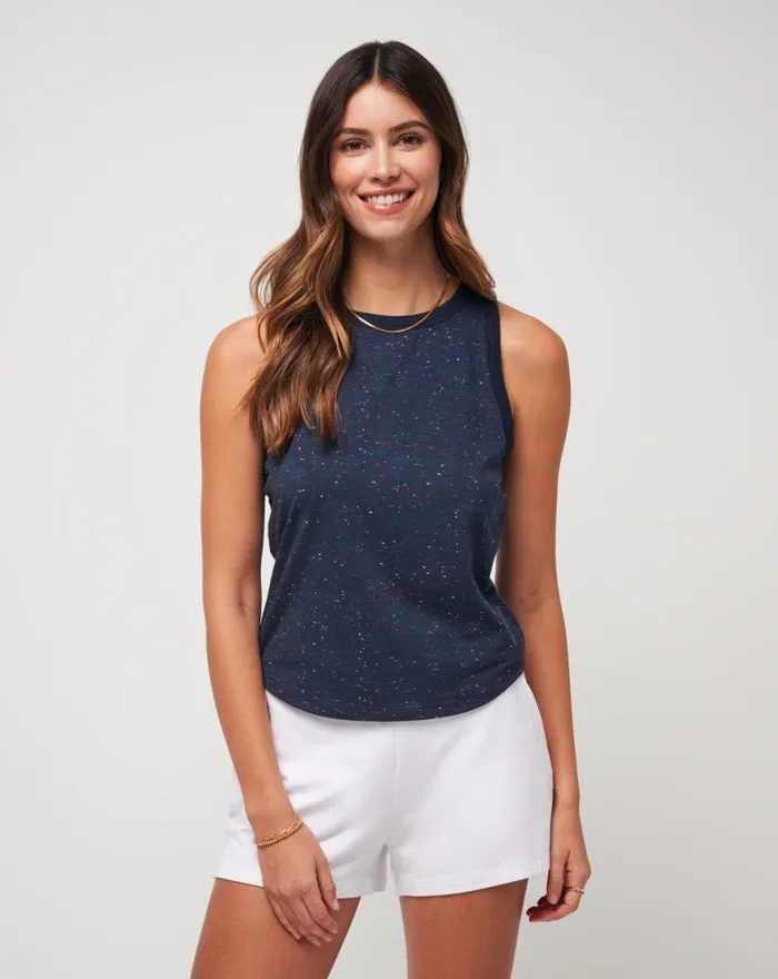 Women WONDERSTRUCK TANK Total Eclipse Multi TravisMathew Tees