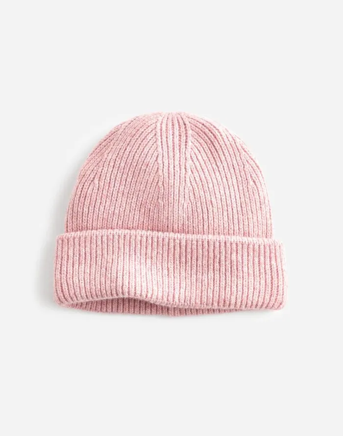 Women WoolBlend Knit Beanie Lt Hthr Pink As Marl Madewell Hats