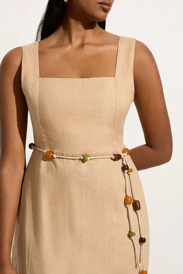 Women Zana Midi Dress Sand 8211 Final Sale Faithfull The Brand Dresses Women Zana Midi Dress Sand 8211 Final Sale Faithfull The Brand Dresses