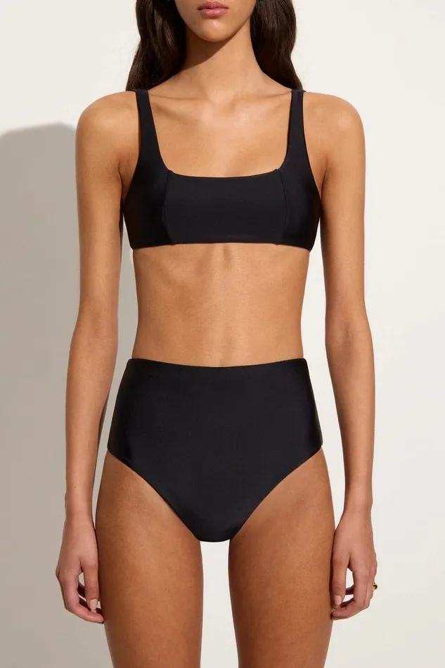 Women Zizi Bikini Top Black 8211 Final Sale Faithfull The Brand Swim Women Zizi Bikini Top Black 8211 Final Sale Faithfull The Brand Swim