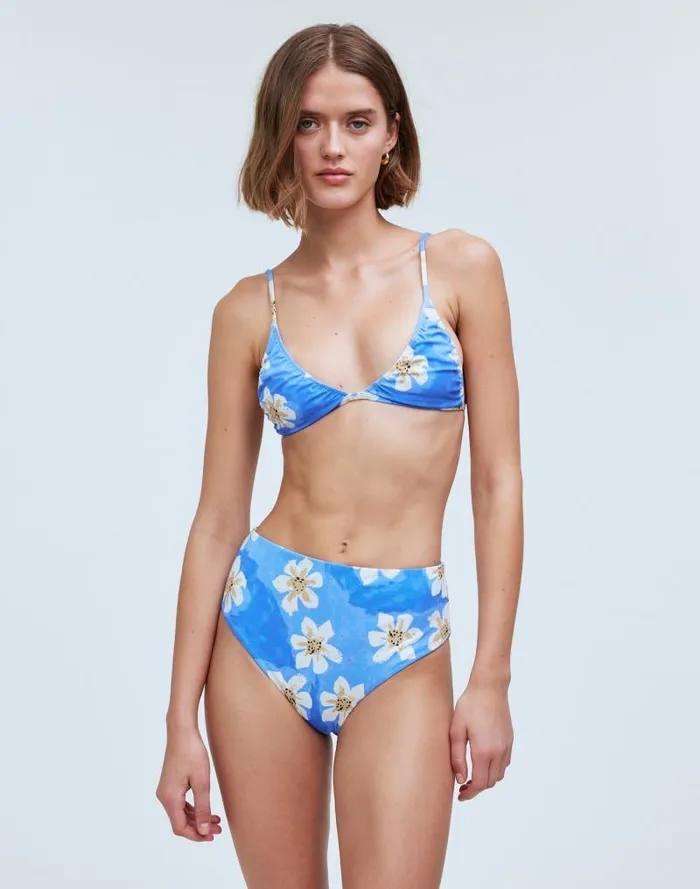 Women Zulu and Zephyr Hawaii Bikini Top Hawaii Madewell Swim