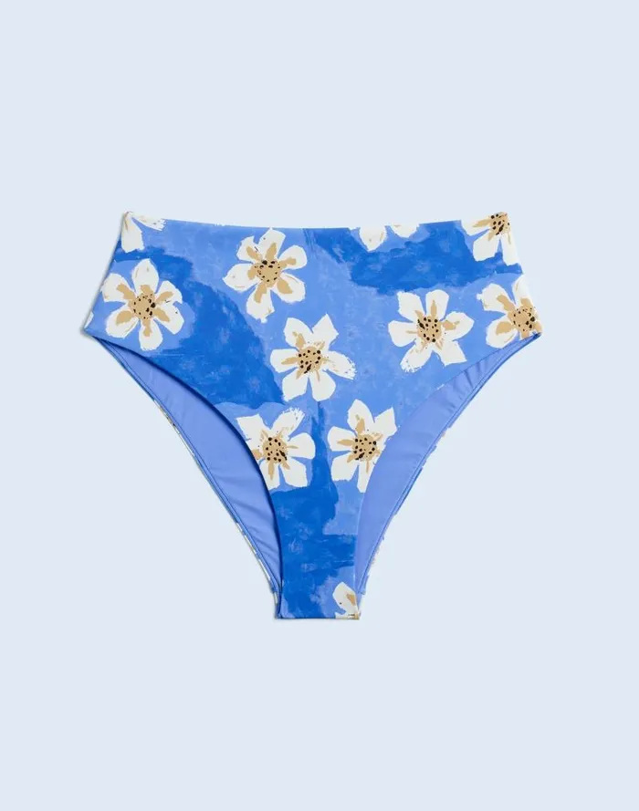 Women Zulu and Zephyr Hawaii HighWaist Bikini Bottom Hawaii Madewell Swim