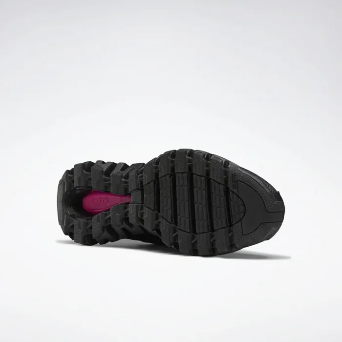 Zig Womens Reebok ZigWild Trail 6 Shoes Black Cold Grey 7 Pink