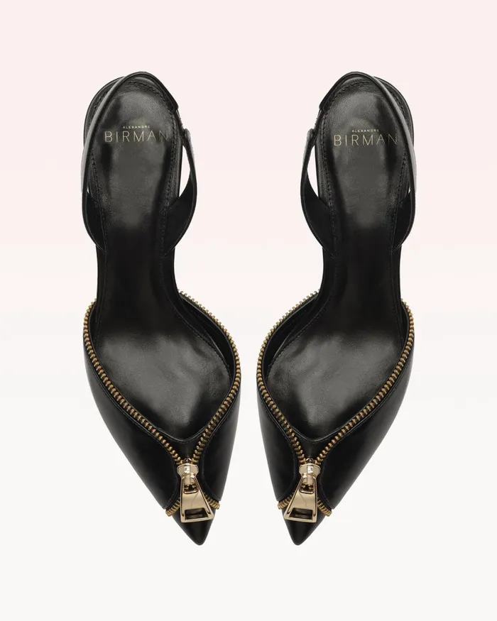 Zoe Slingback 50 Pump Alexandre Birman Slingback Pump Black Women Alexandre Birman Pumps